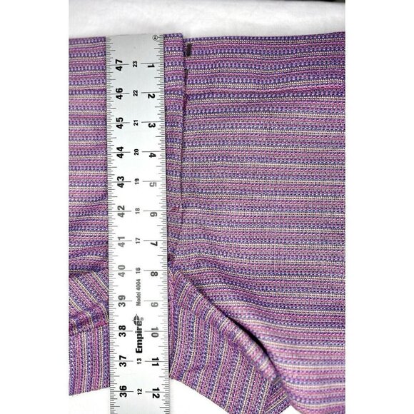 Ann Taylor LOFT The Riviera Short Women's 4 Pink Stripe Casual Summer Preppy Mod - Picture 7 of 14